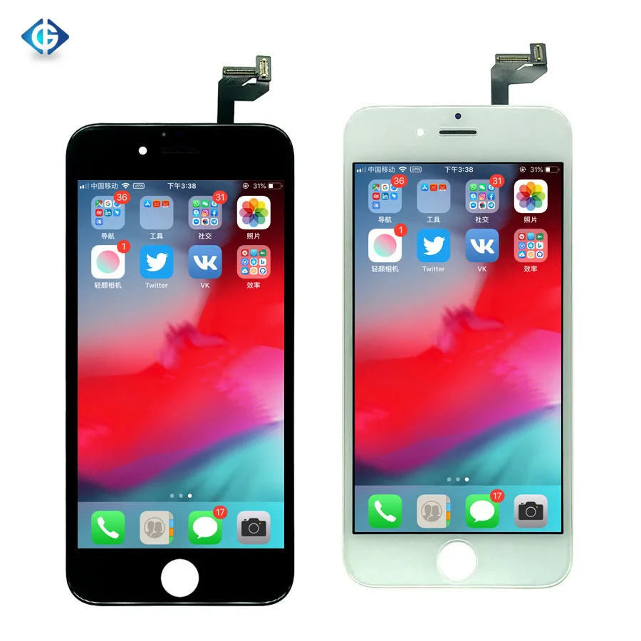 ЖК дисплей для iPhone 6 s сменный экран запасные части сенсорный дигитайзер в