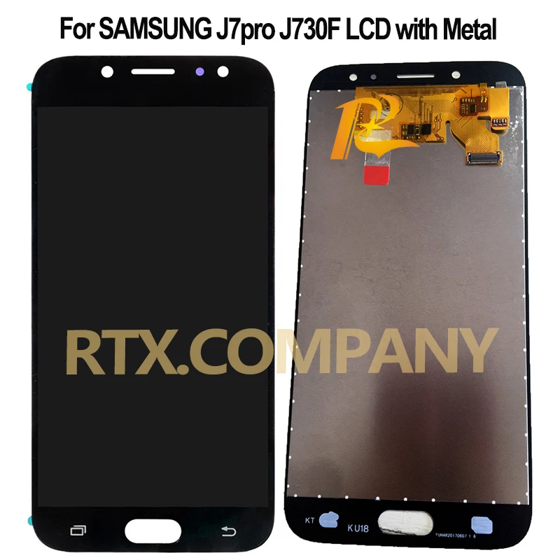 Для Samsungs Galaxys J7 Pro LCD 2017 J730 дисплей сенсорный экран SM-J730F J730FM J730DS oled-панель