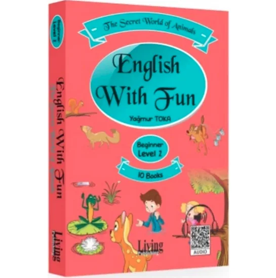 

English With Fun 10 Books Beginner Level 2 Set The Secret World of Animals