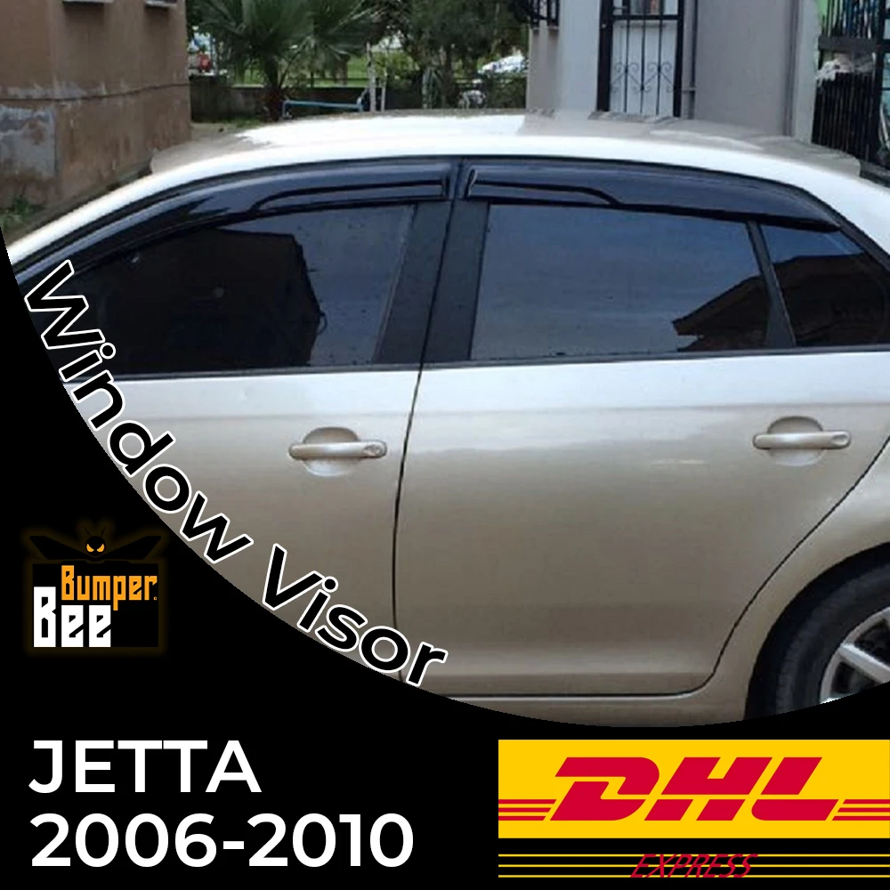 

Оконные аксессуары для VW Jetta 2006 2007 2008 2009 2010, оконный дефлектор, защита от дождя, козырек, навесы
