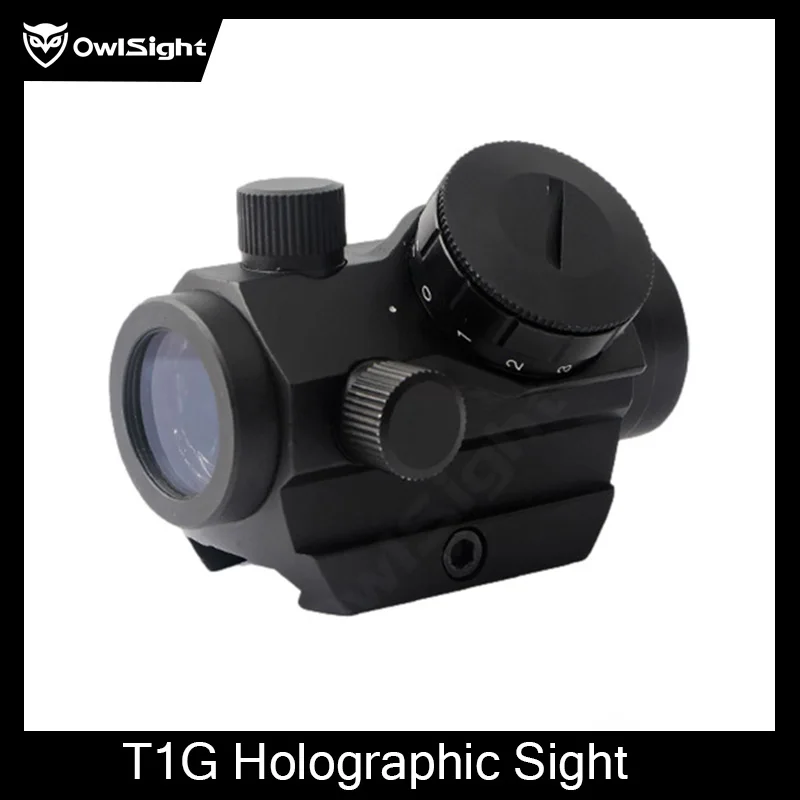 

OwlSight T1G голографический прицел Красная точка прицел с рельсовым креплением для страйкбола Тактическая Охота