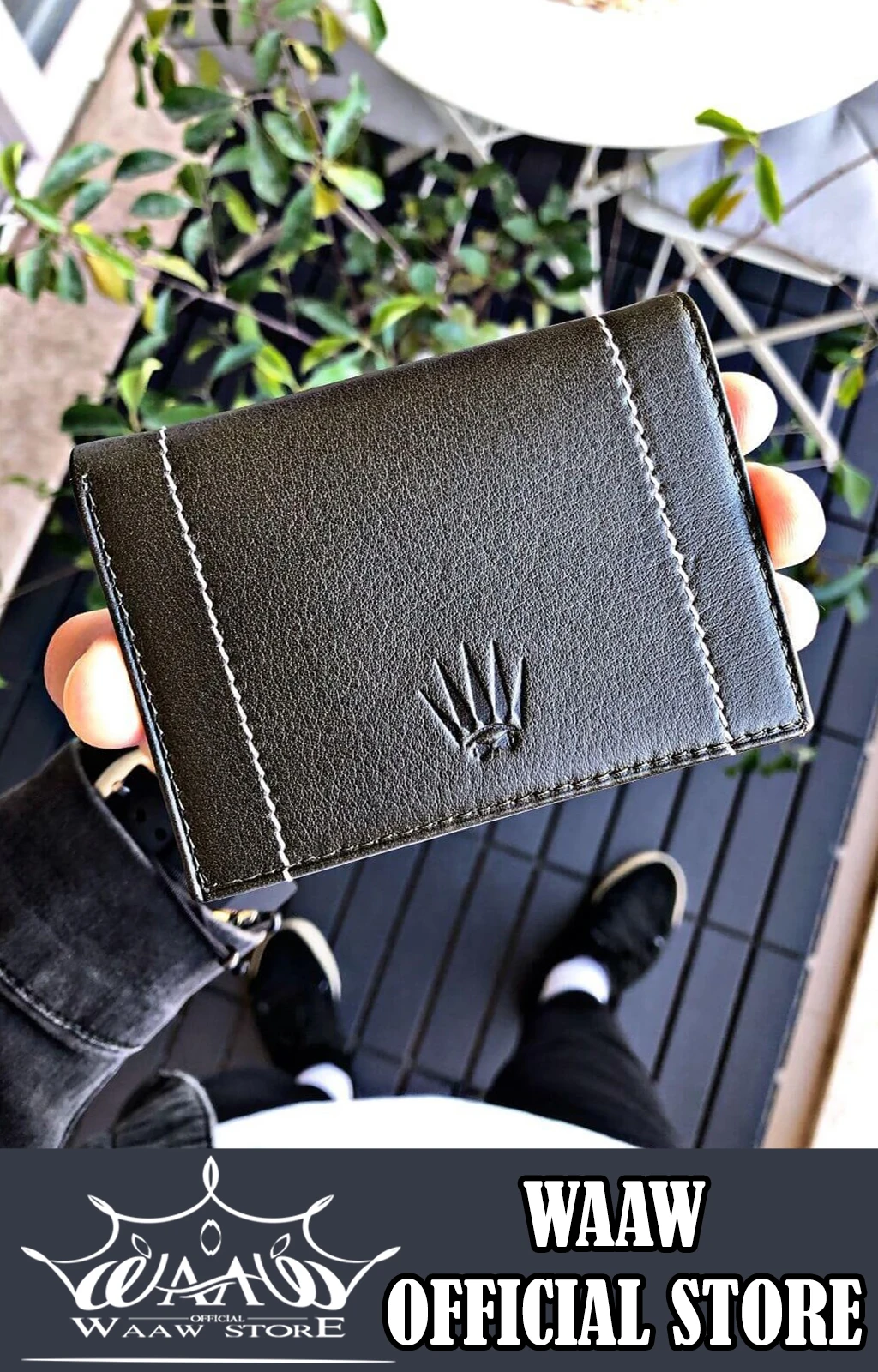 

Waaw A1063 genuine leather wallet nisex money 1st class workmanship best selling made in turkey 10x8 cm