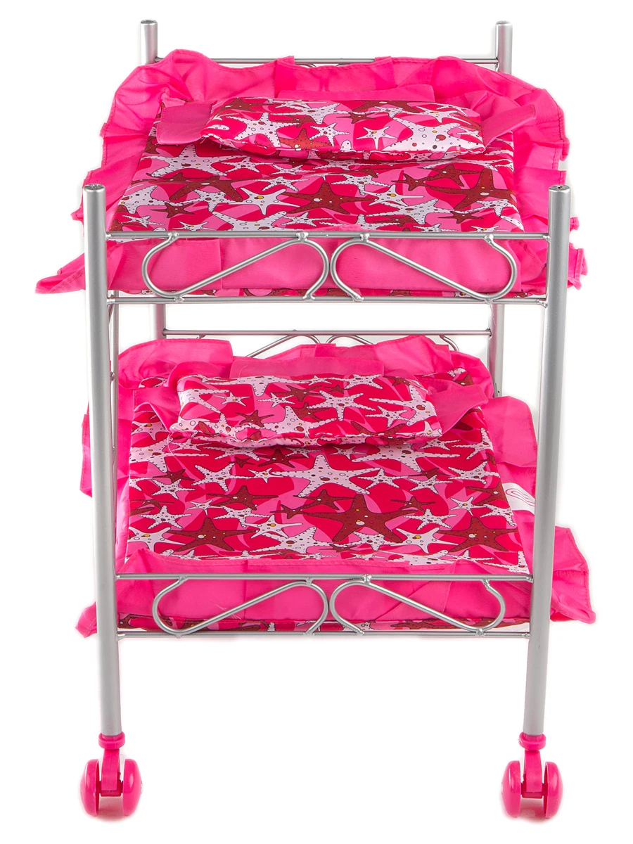 Кукольная кровать-игрушки для детей кукольная кровать двойных кукол подходит