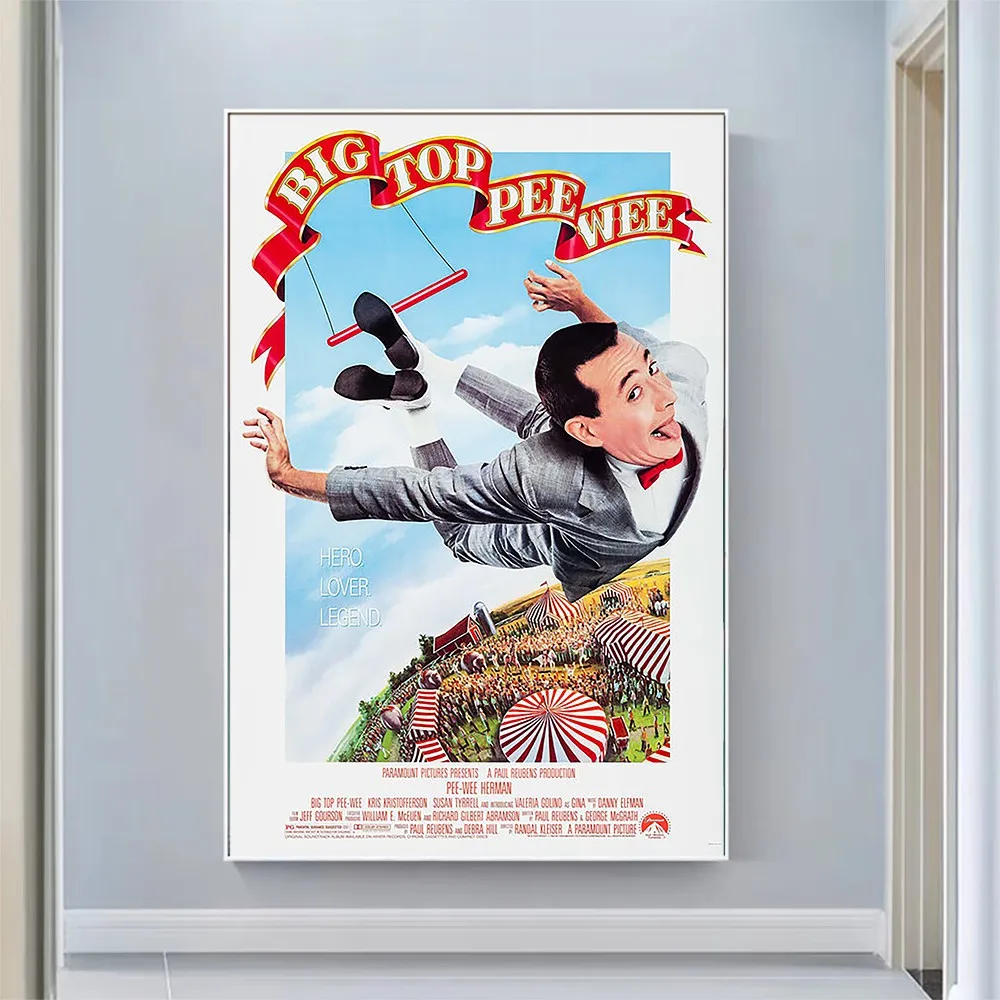 

V2685 Big Top Pee Wee Vintage Classic Movie Wall Silk Cloth HD Poster Art Home Decoration Gift