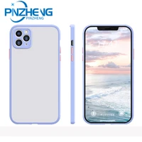 pinzheng original transparent matte luxury case for iphone 11 12 pro max mini 7 8 6 6s plus xr x xs max se2020 phone case cover