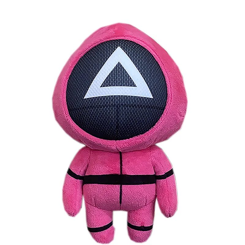 

TV Show Squid Game Plush Toys Dolls Christmas Gifts TV Series Squid Game Products Cirlcle Triangle Square Dolls Gifts for Kids