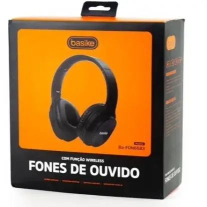 

Fone de Ouvido Bluetooth Sem Fio Basike FON-6683