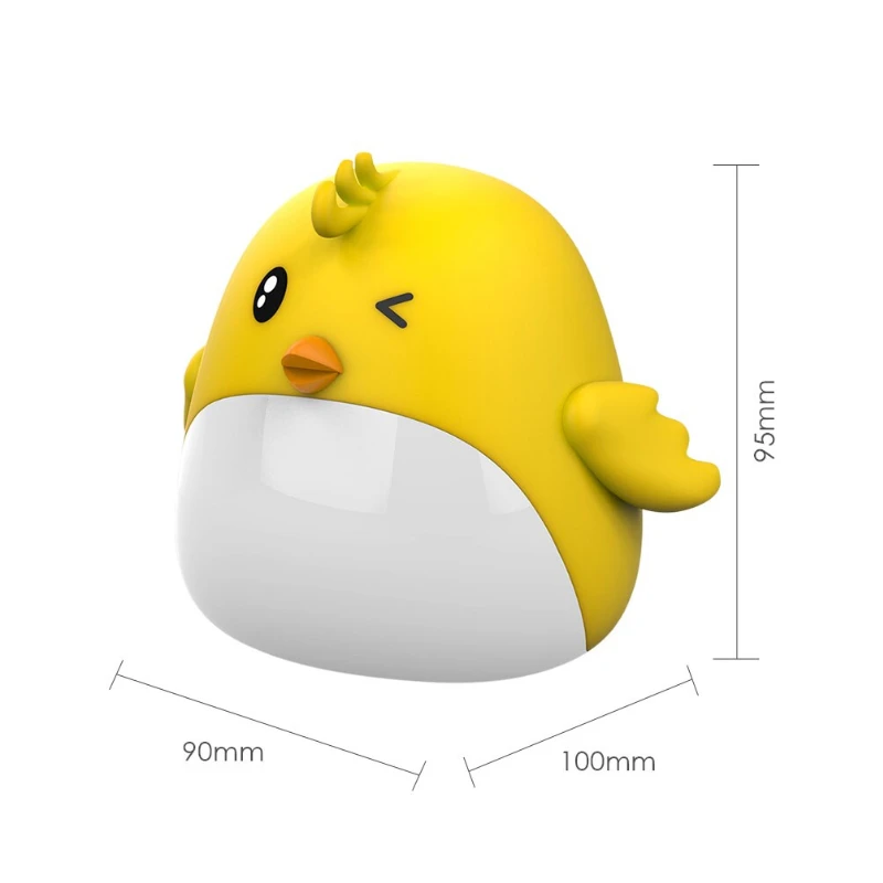 Детские Часы OT-CLT07 Настольные Ночник Будильник Температура Дата - купить по