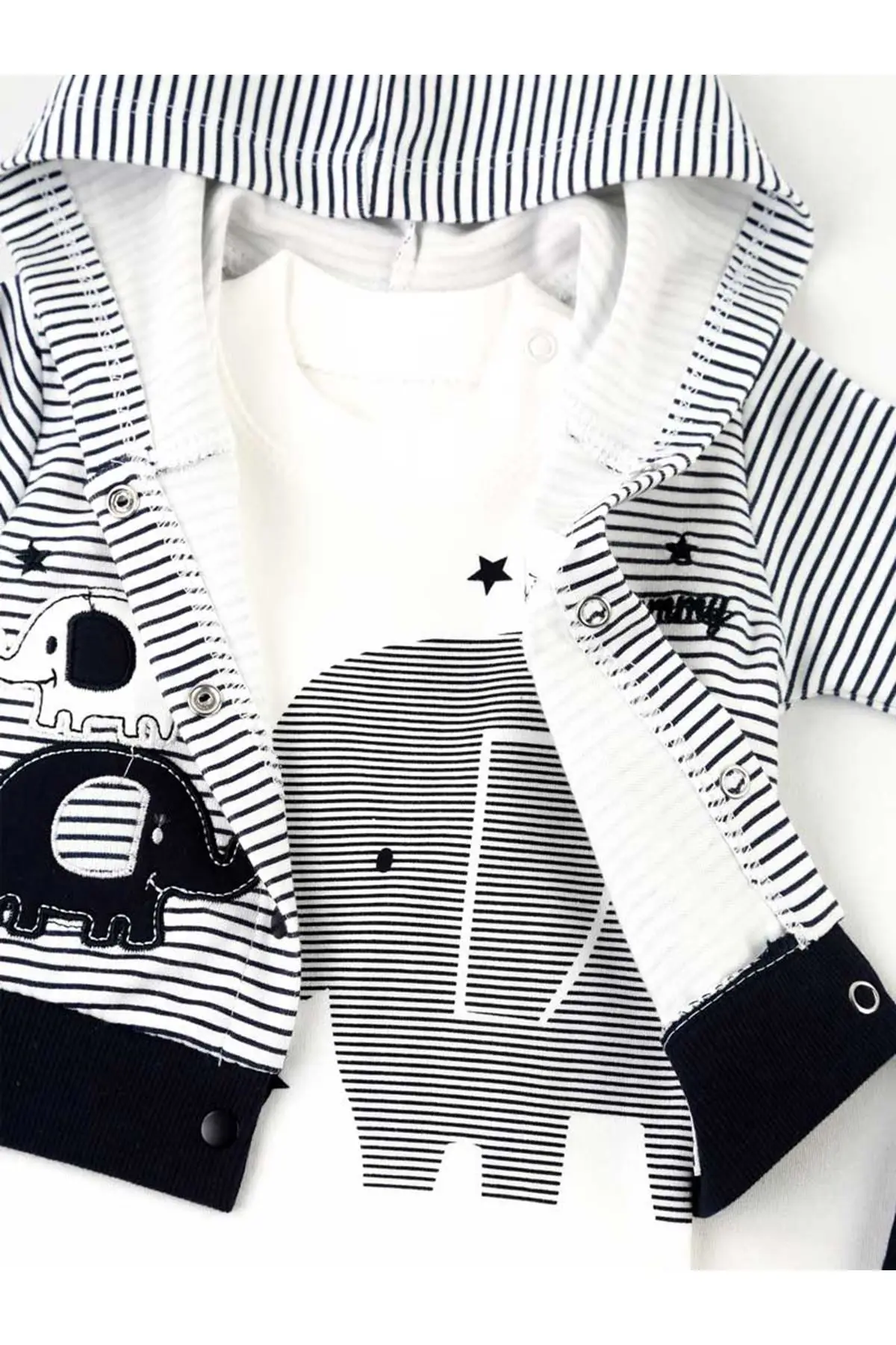 Navy blue Seasonal Newborn Baby Boy 3 PCs set |