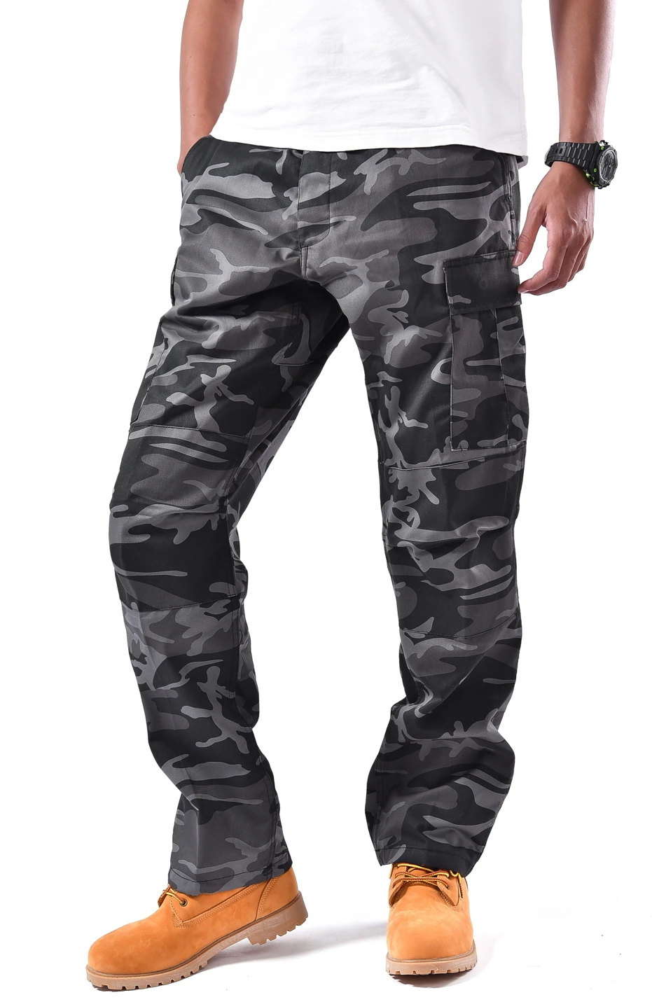 Мужские армейские брюки карго BDU в стиле милитари рабочие повседневные