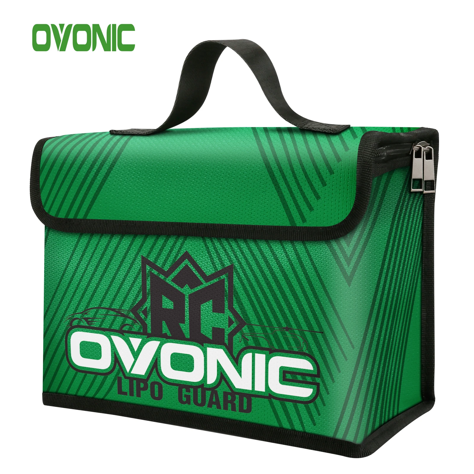 OVONIC Lipo Battery Safe Bag 260*130*180mm Fireproof Explosionproof Bag RC Lipo Battery Guard Safe Portable Storage Handbag DIY