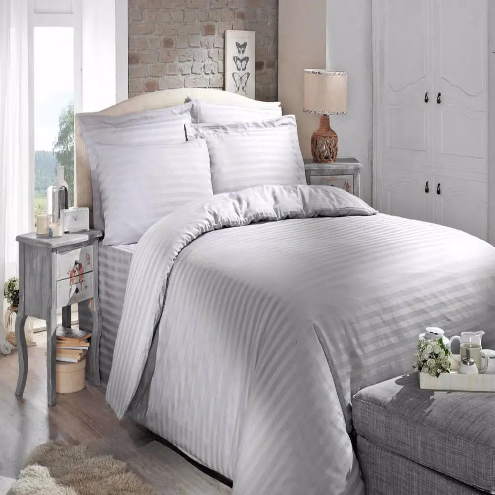 

Premium Cotton Satin Duvet Cover Set Double 100% Cotton Satin Duvet Cover Bedroom Decoration Bed Cover Pillowcase Duvet Cover