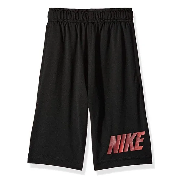 Детские спортивные шорты Nike B NK DRY короткие GFX черные (размер США)|Штаны для