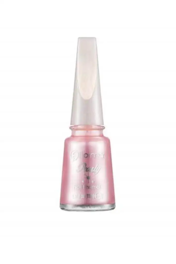 

Flormar Pearly Nail Polish-Enamel 202 Pearlescent Pale Pink 8690604280704