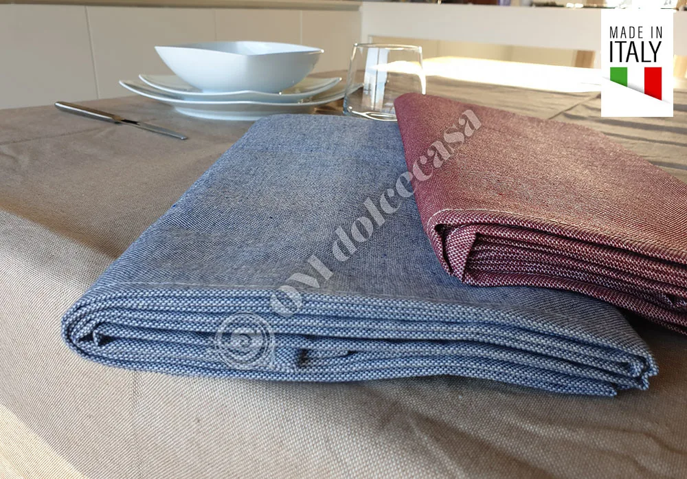 TOVAGLIA 100% COTONE RESINATA ANTIMACCHIA IDROREPELLENTE|Скатерти| |