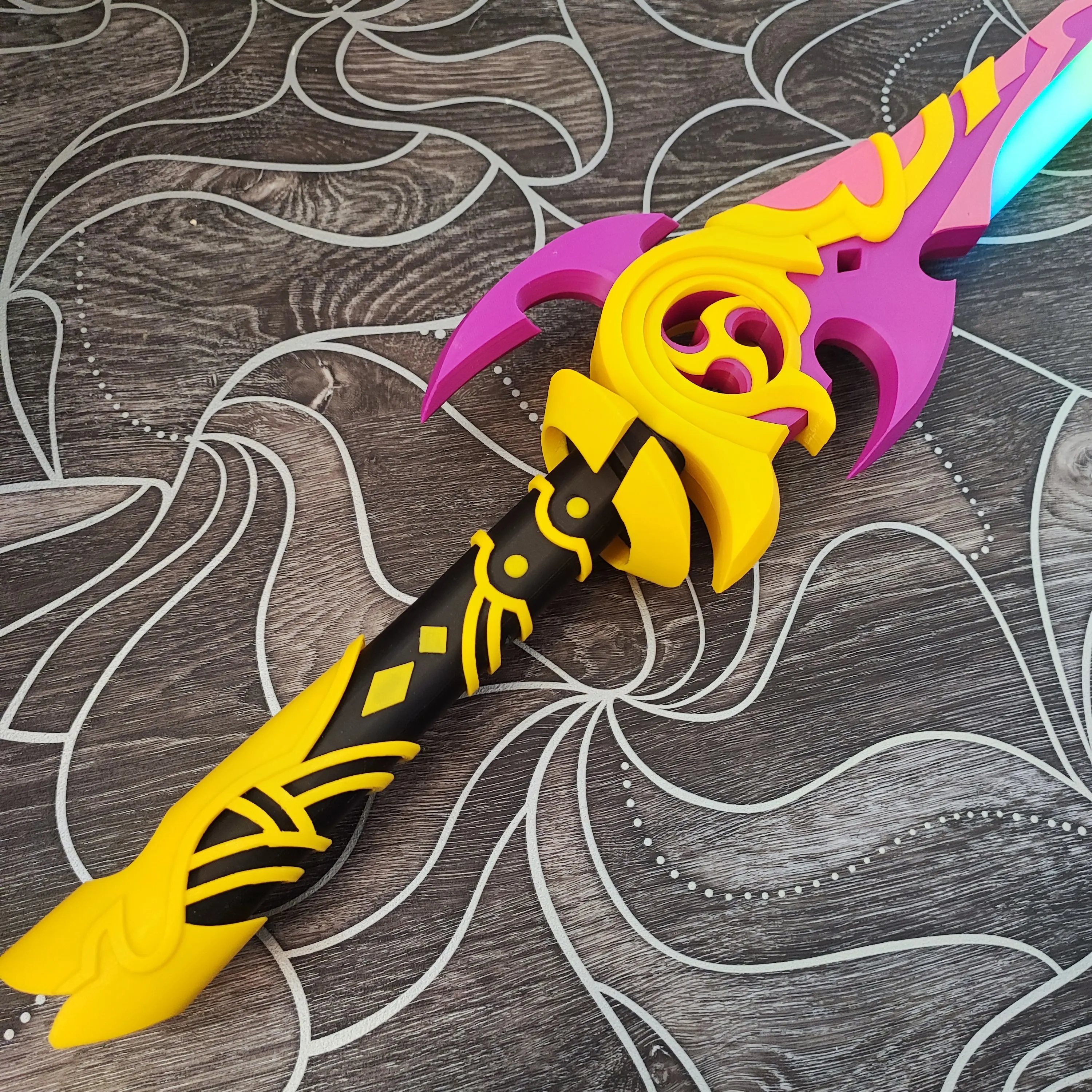 Mistsplitter Reforged Sword Genshin Impact Cosplay Props Role Gift