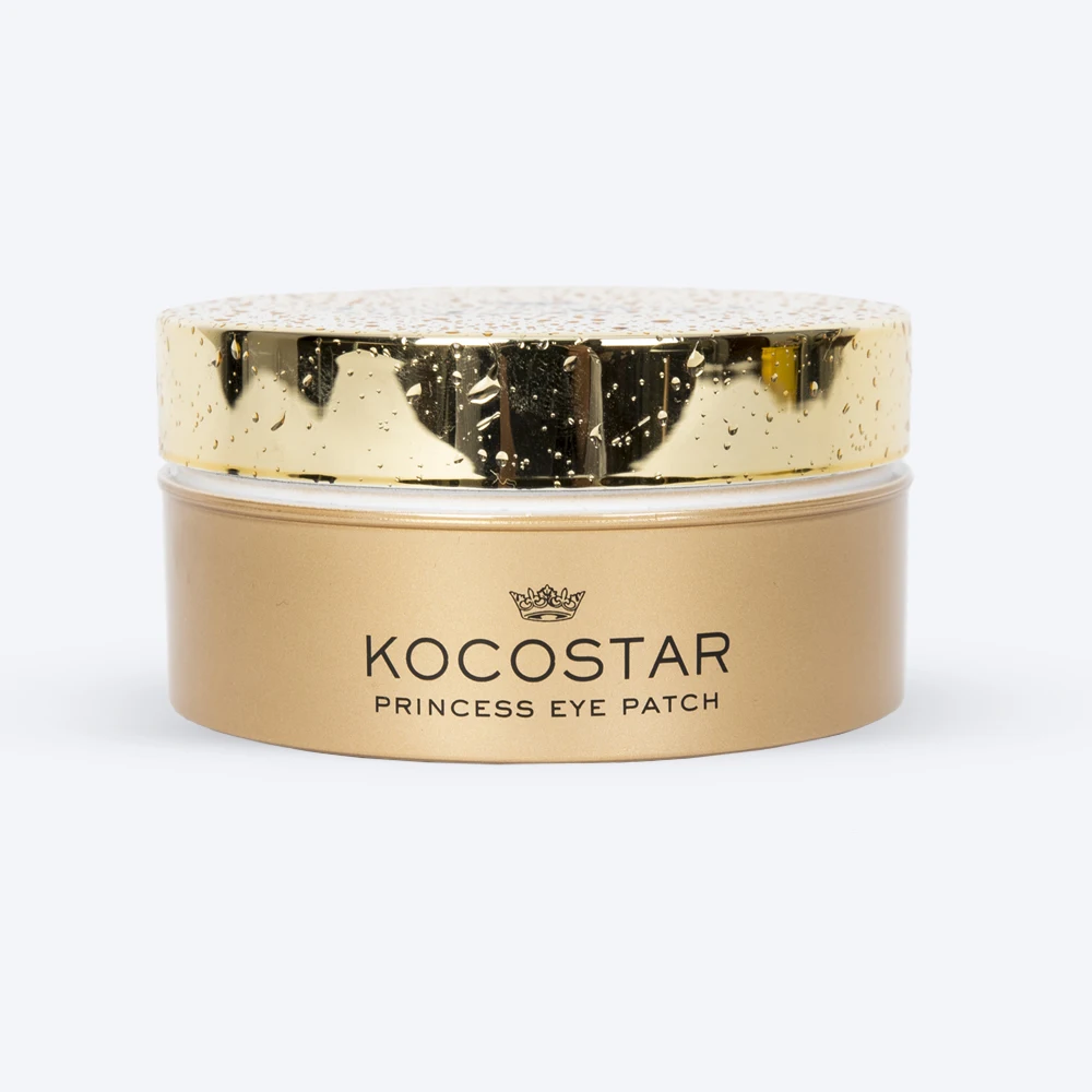 Kocostar Гидрогелевые патчи для глаз( 60 патчей/30 пар) (Золото) 90г/ Princess Eye Patch (Gold) |
