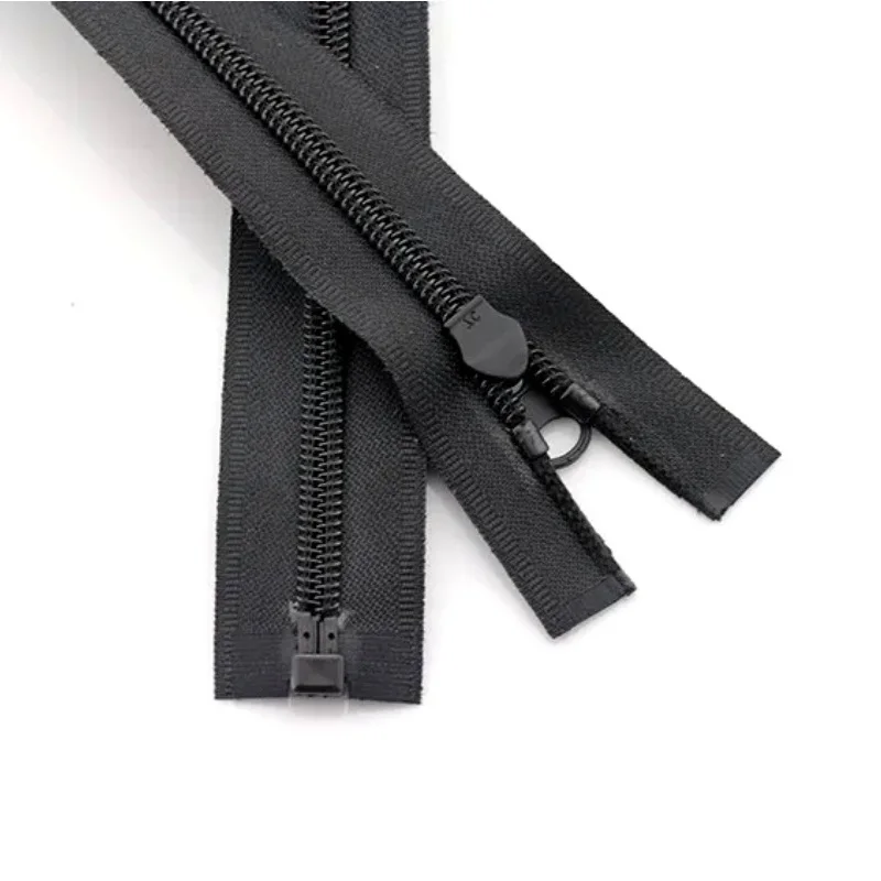 Zipper waterproof No. 7 spiral 70 cm 80 or 90 black detachable 1 pc. |