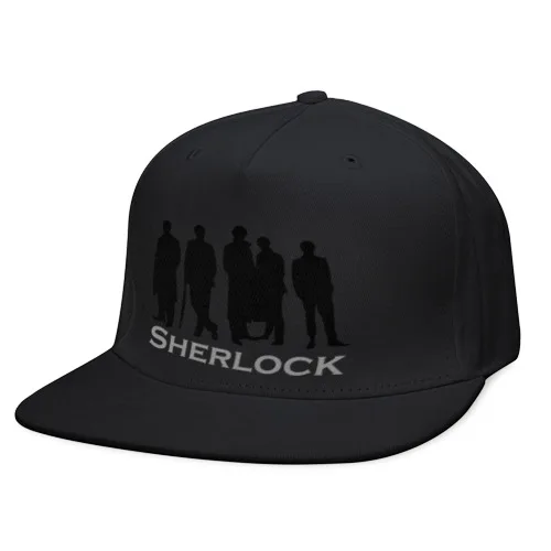 Кепка снепбек с прямым козырьком Sherlock Band | Мужская одежда