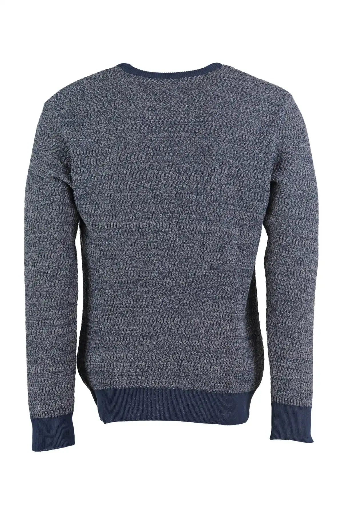 Мужской свитер темно-синего цвета TMNAW20LS0009 |