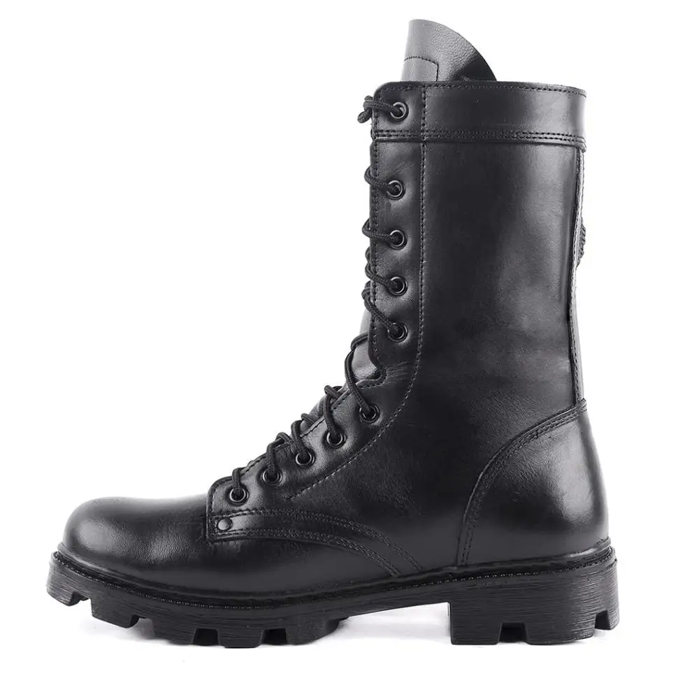 Натуральная кожа черные ботильоны с мехом и шнуровка Мужская Высокая обувь без