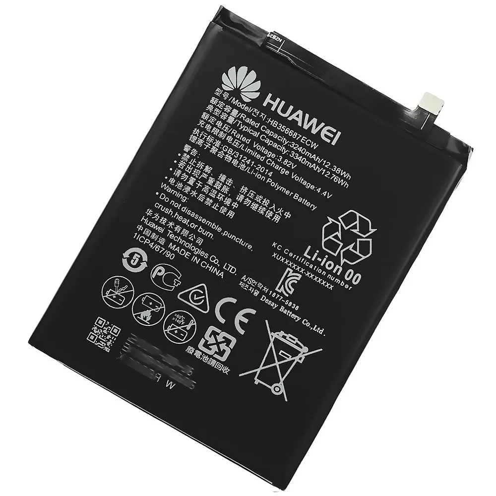 Аккумулятор для Huawei Nova 2 Plus/Honor 7X/9i/P30 Lite/Mate 10 Lite (HB356687ECW)|Комплектующие ремонта