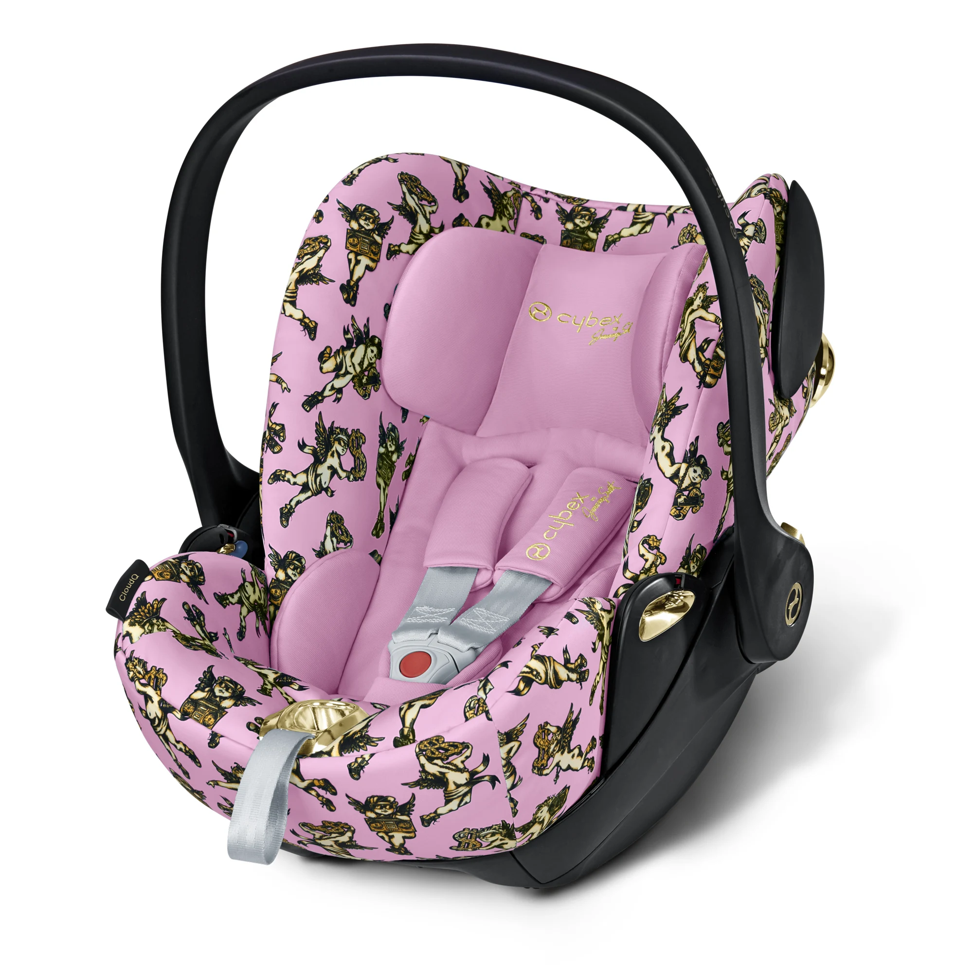 Детское автокресло Cybex Cloud Q Jeremy Scott FE Cherubs Гр 0+ 0 - 13 кг с до 18 месяцев | Мать и ребенок