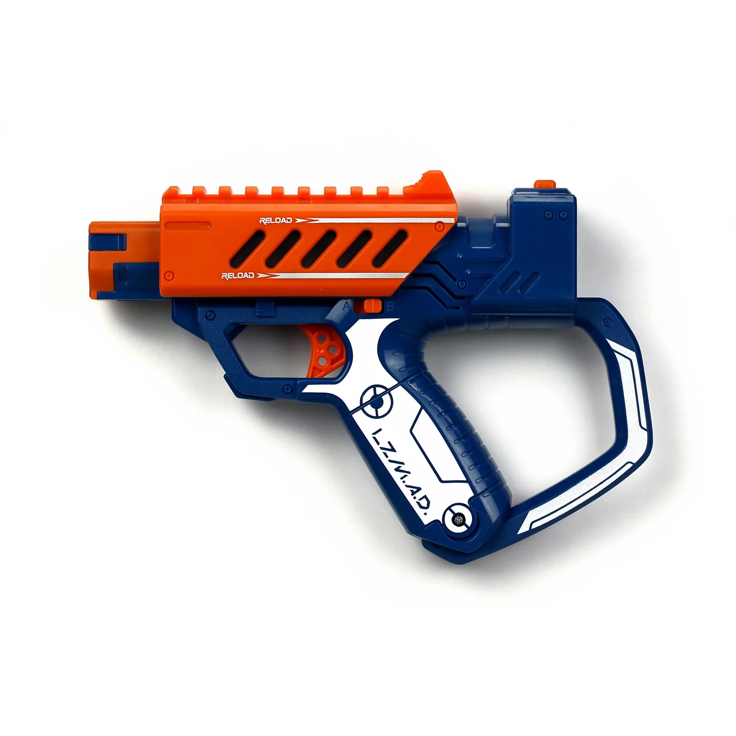 Тренировочный набор с оранжевым бластером (1 оранжевый бластер 3 мишени) Lazer Mad |