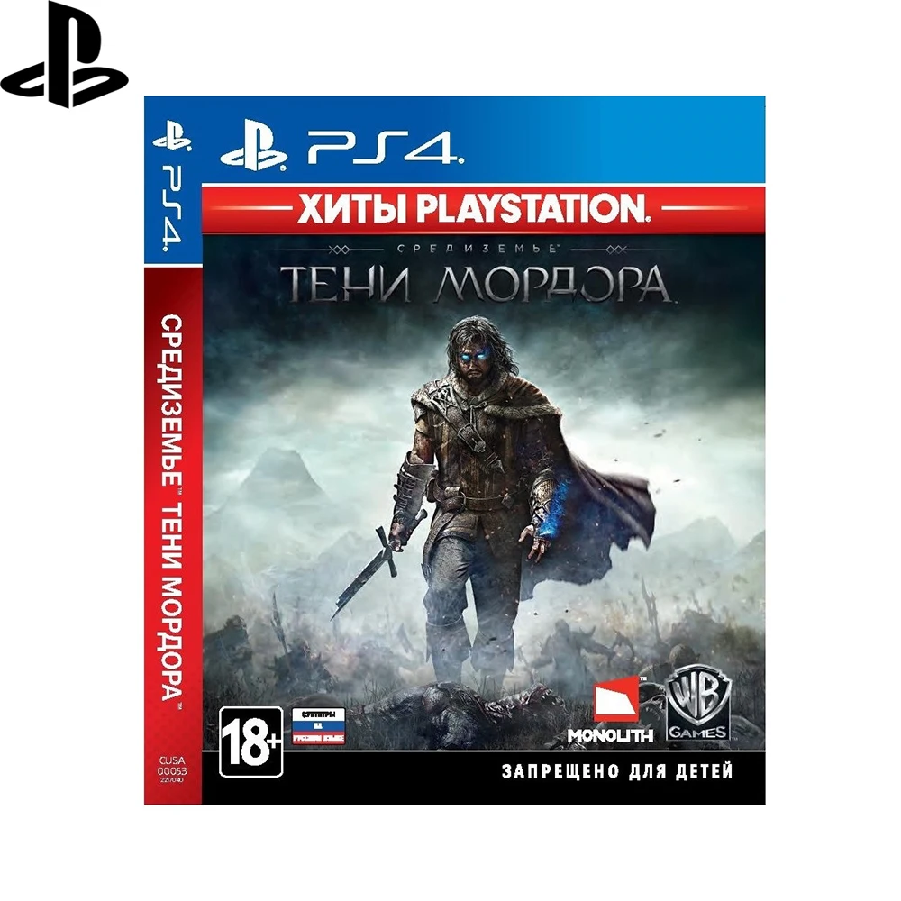 Игра для Sony PlayStation 4 Средиземье: Тени Мордора (Хиты PlayStation)(русские субтитры) |