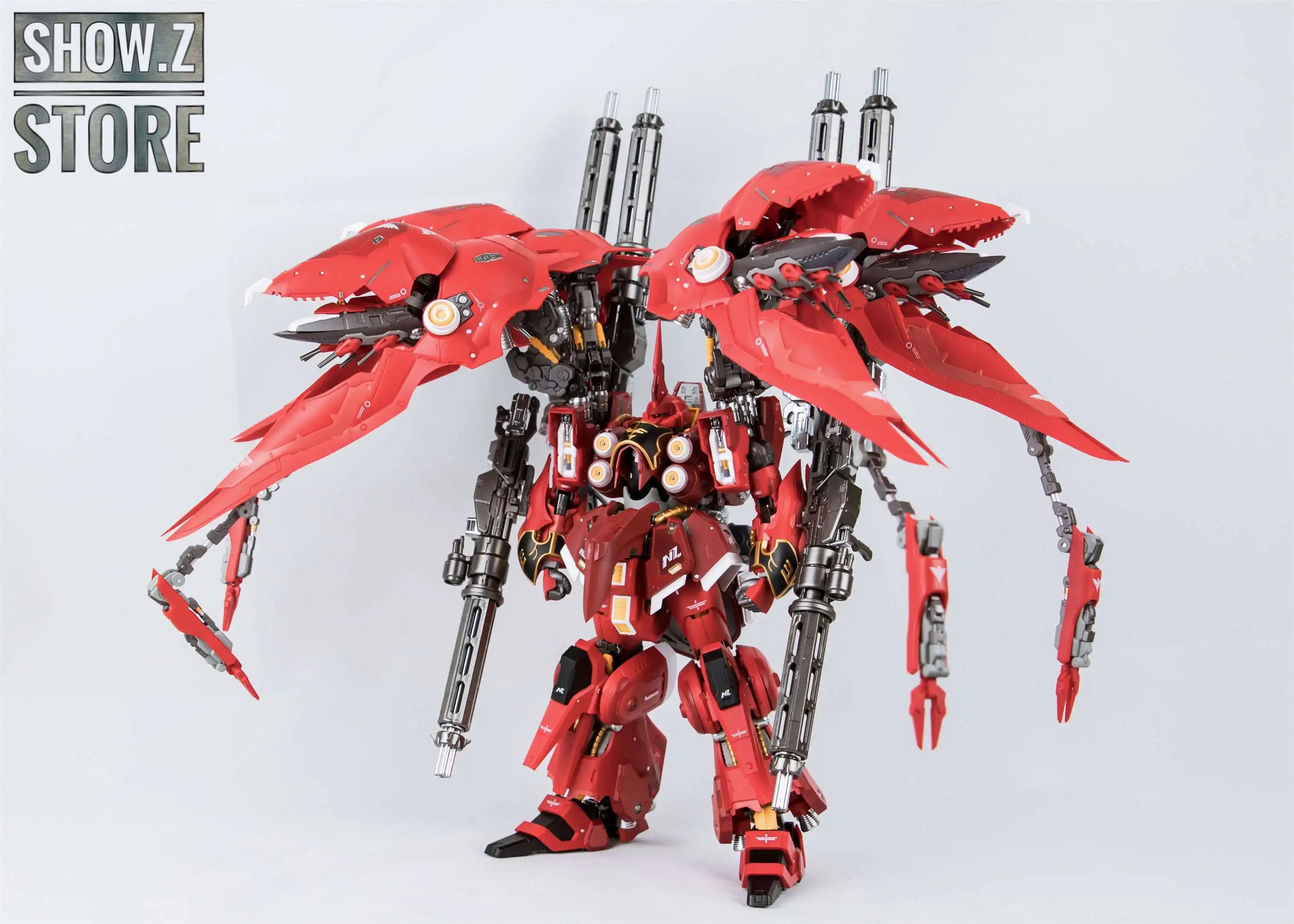 [Show. Z] Metal Club MC 1/100 NZ-666 Kshatriya Warlock красная версия полнофронтальная красная комета MB style Gundam Единорог экшн рис