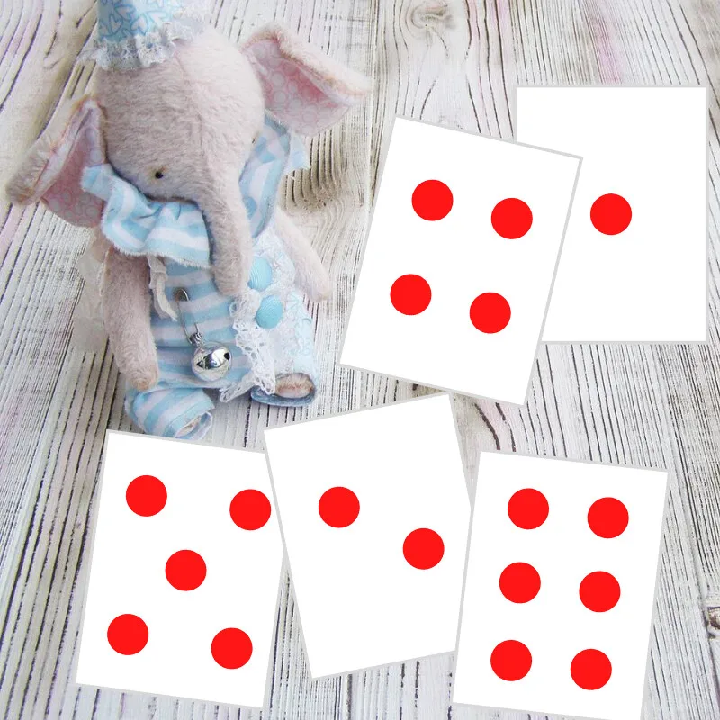 Развивающие карточки Учим Счет (15 карточек) Для Детей