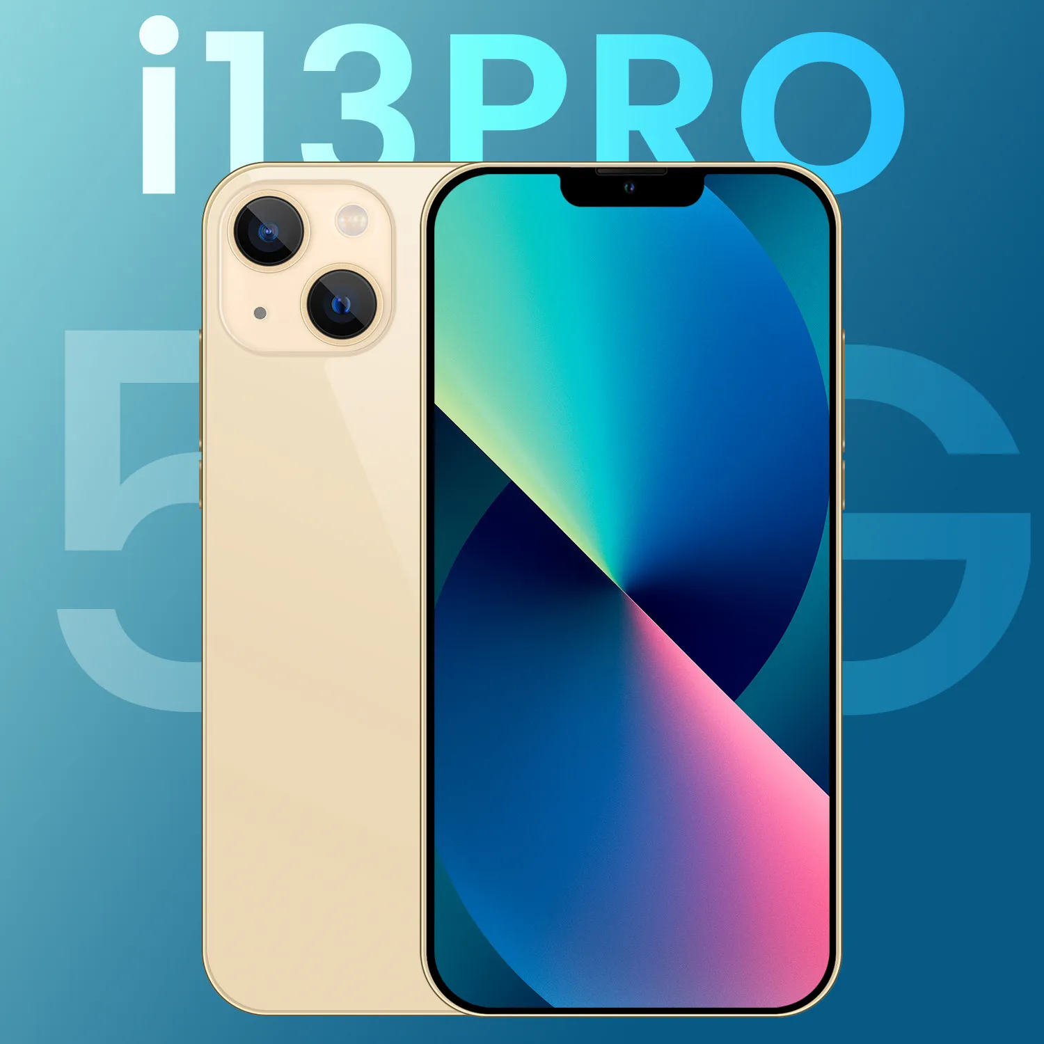 

Новинка, смартфон I13Pro, 6,7 дюйма, разблокированный телефон, полный экран, 8 + 256 ГБ, телефон с Android 4G