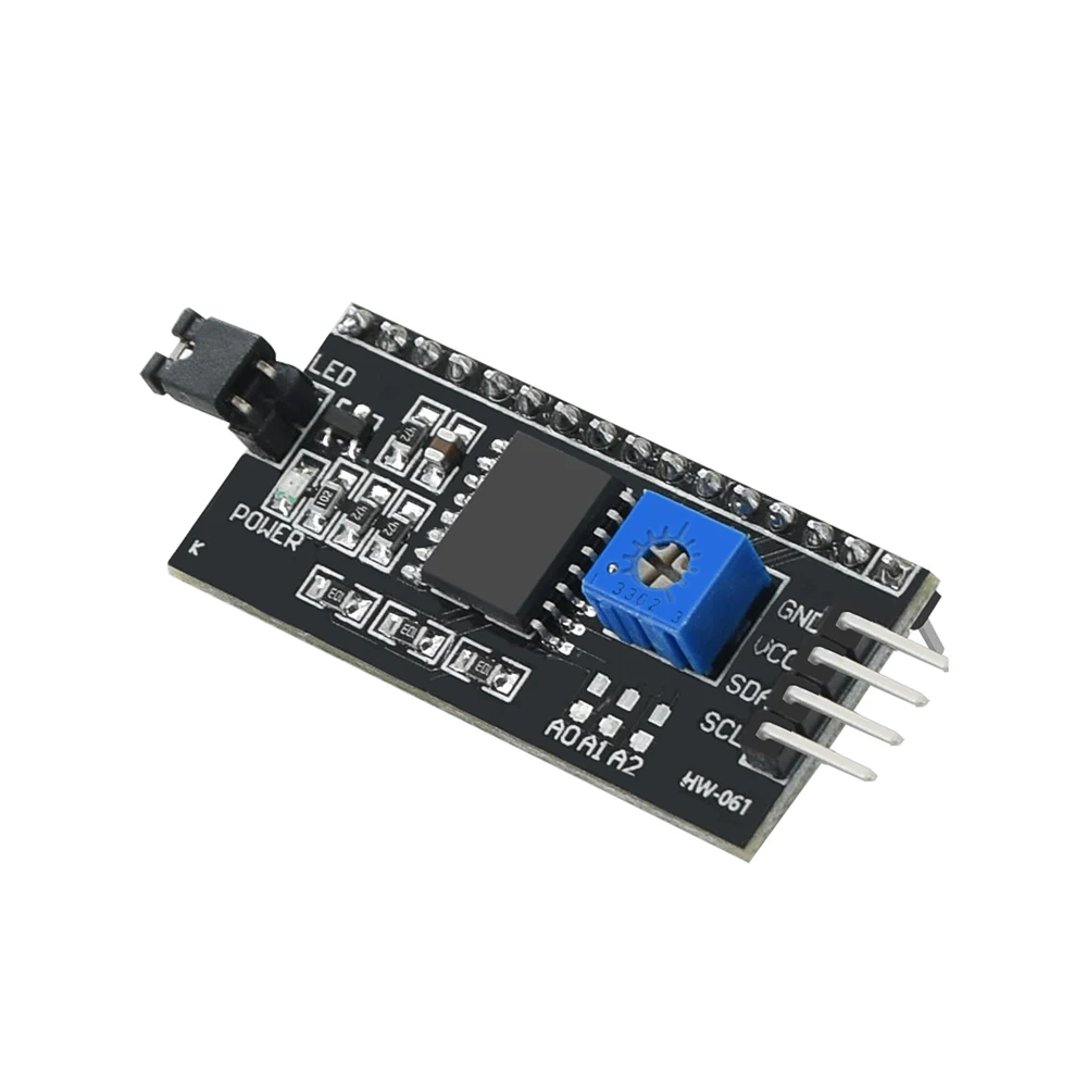 1 шт. SAMIORE робот серийный модуль платы Порт PCF8574 IIC/I2C/TWI/SPI интерфейс 1602 ЖК дисплей i2c
