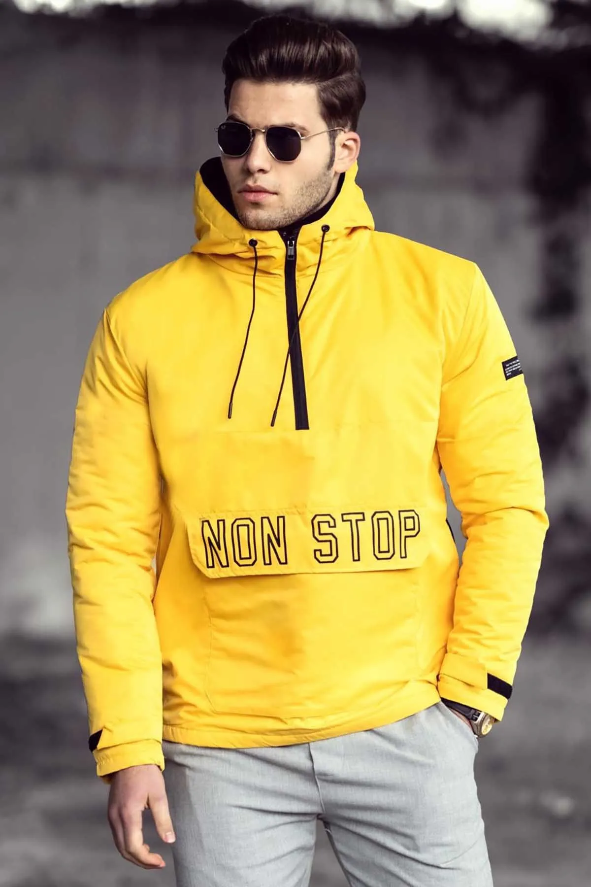 Black Male Şardonlu Rainy Black fashion adult waterproof long raincoat women men hooded raincoat outdoor rain