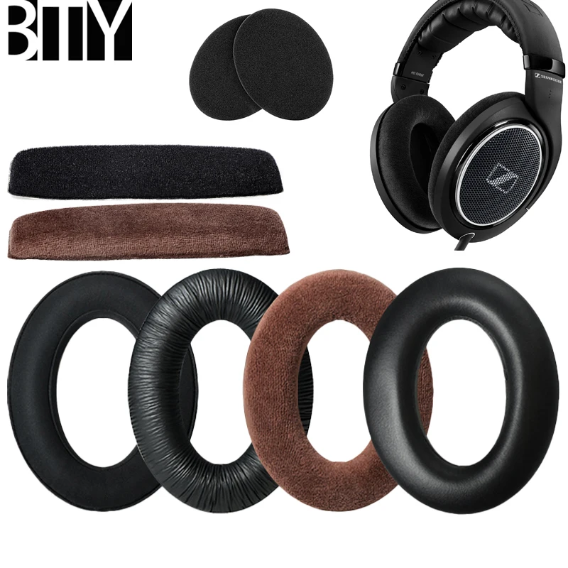 

Replacement Ear Pads Earpads Headband Cushion For Sennheiser HD515 HD518 HD555 HD558 HD595 Headphone