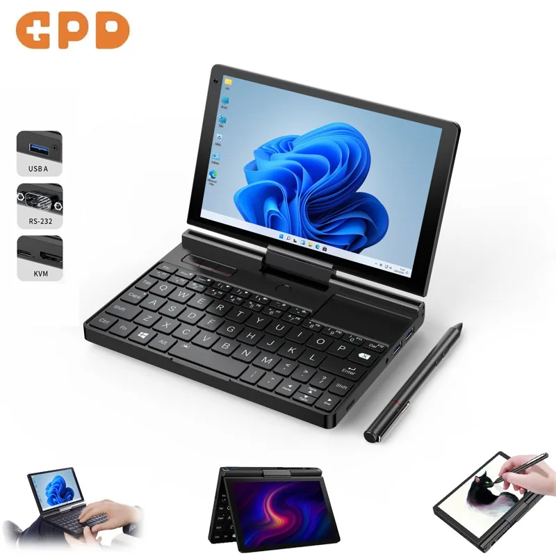GPD Pocket 3 модульный полнофункциональный