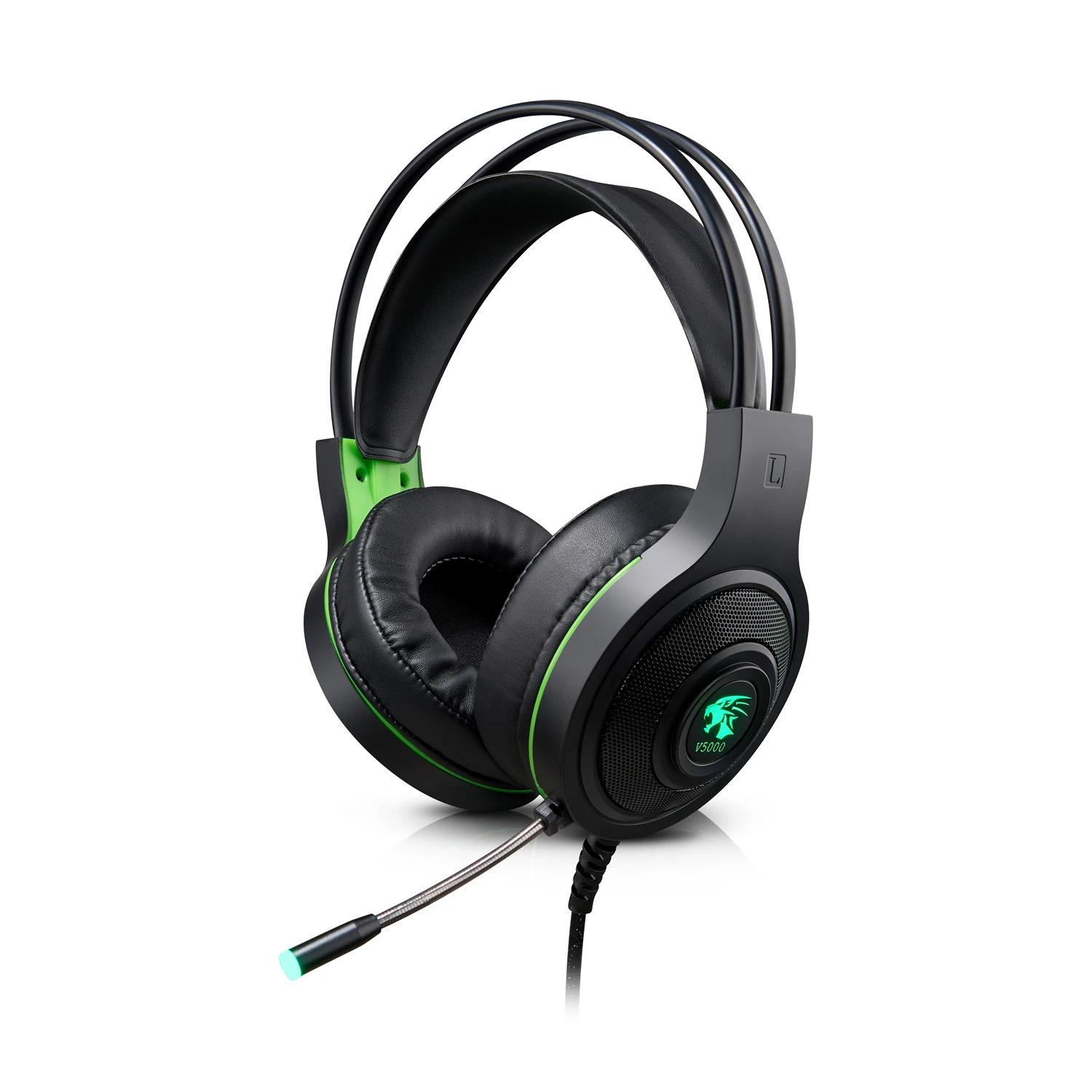 

Gaming Headset Wired Headphone 7.1 Surround Sound Microphone Led Light Over-Ear Game Earphones For Computer Ps4 Xbox Pc