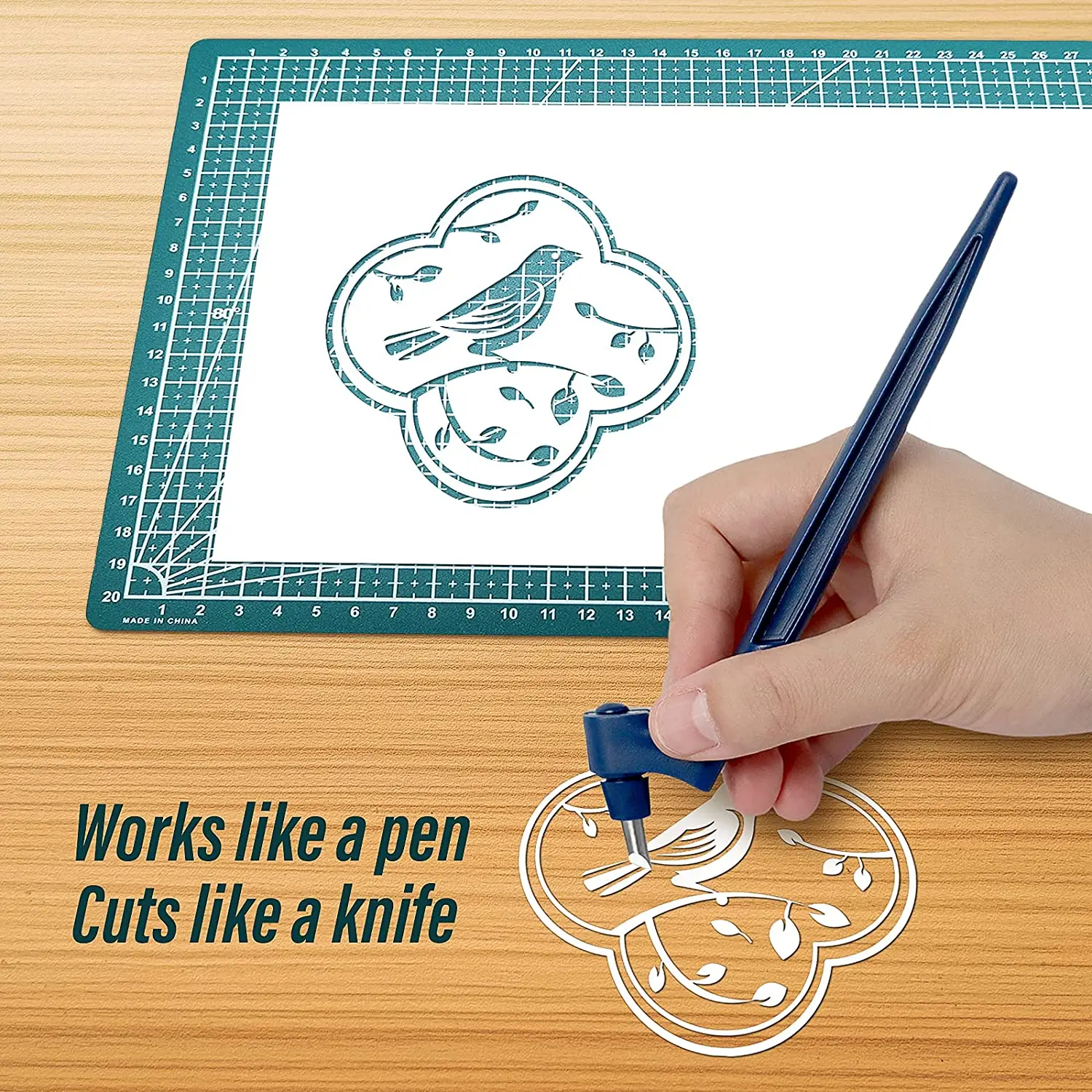 Режущий инструмент сделай сам 3 сменных ножа износостойкий режущий вращающийся