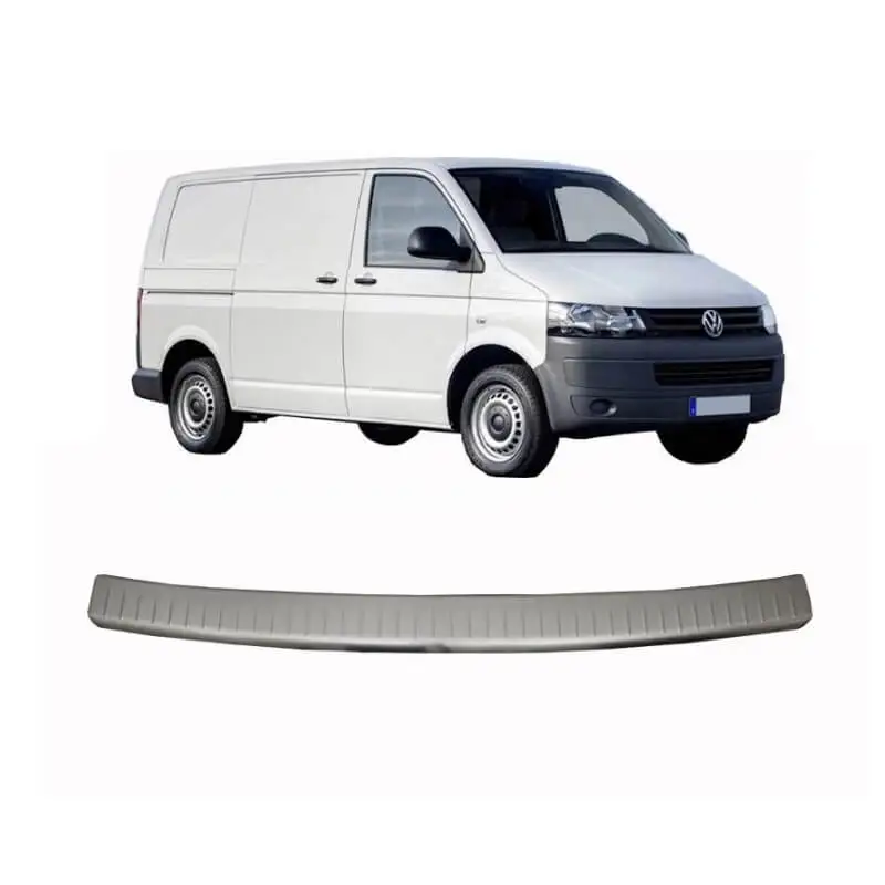 

Чехол на порог заднего бампера S. Стальная защита для заднего бампера, защита для заднего бампера для VW T5 Transporter/Multivan/Caravelle 2003-2014