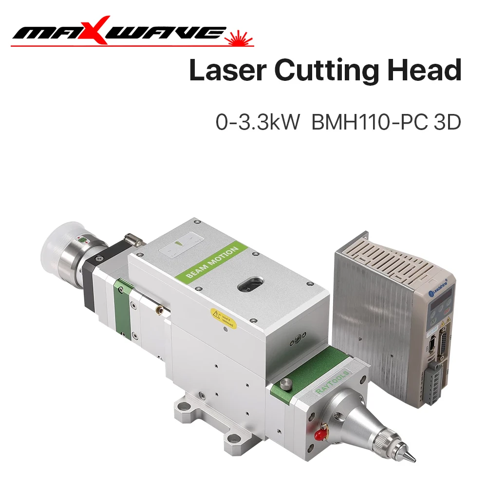 

Maxwavelaser Original Raytools BMH110-PC 3D 0-3.3 kW Auto Focusing Fiber Laser Cutting Head for Metal Cutting