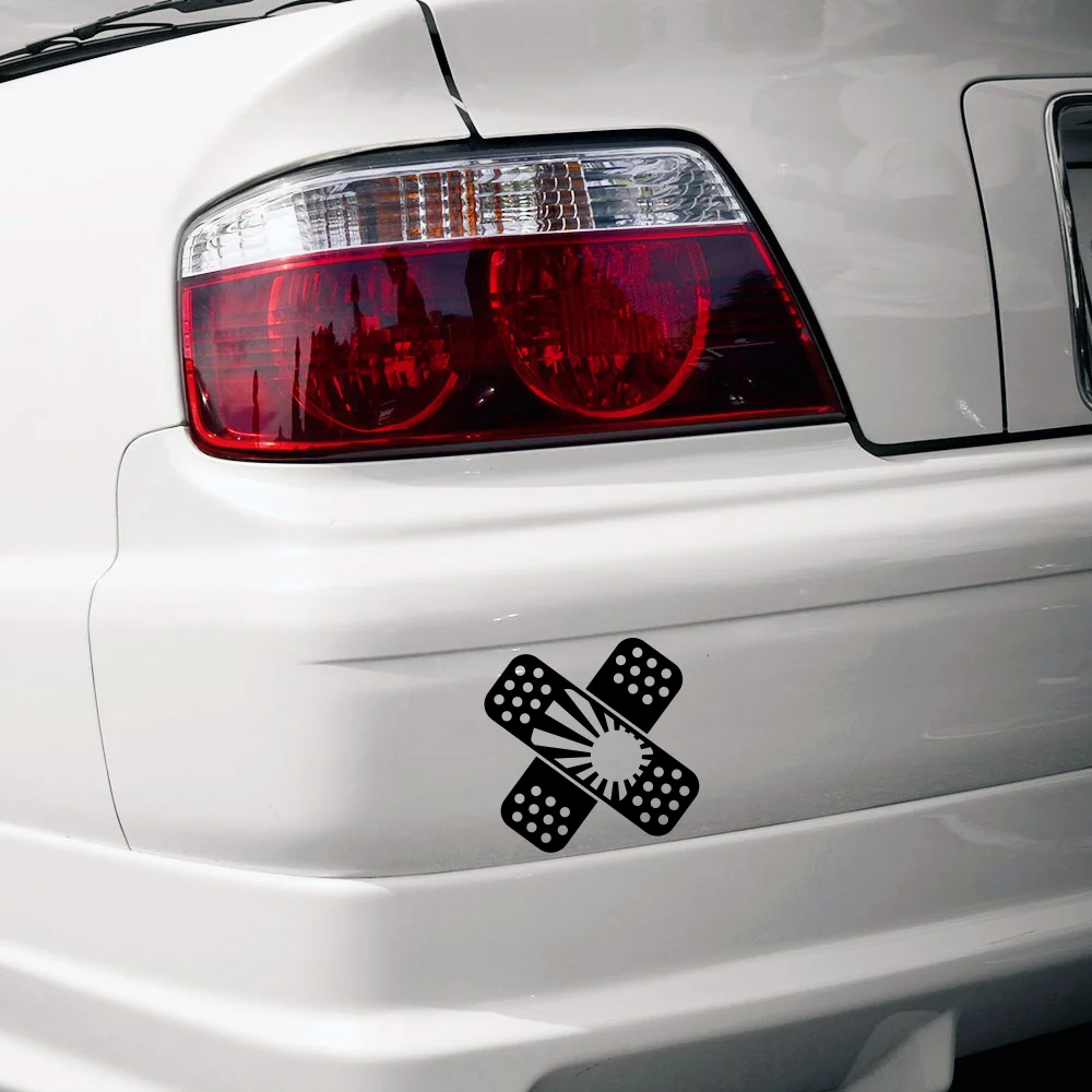 Наклейка на машину - JDM Пластырь. Виниловая наклейка авто Пластырь стикер |
