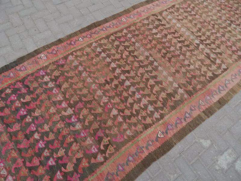 Турецкий ковер бегун 4✑'' X 13ɳ''/150X405 см | Дом и сад