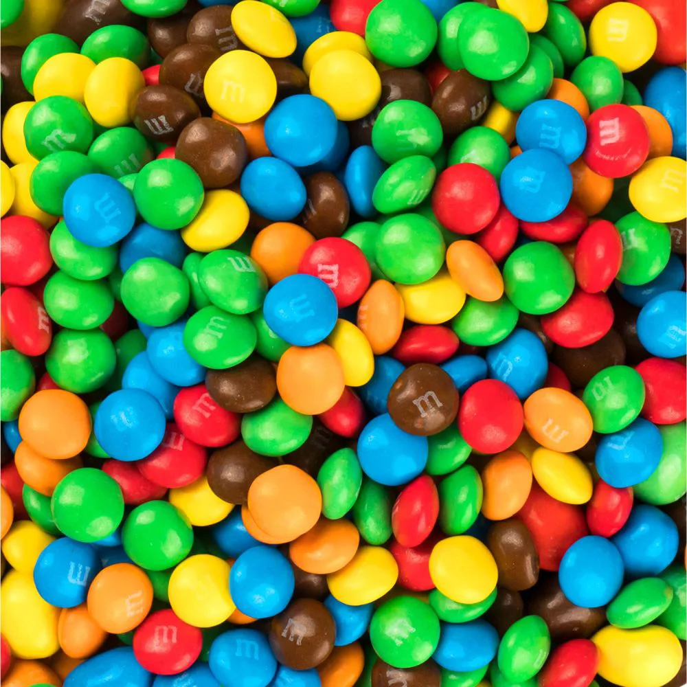 M &amp M`s Chocolate candies 240 c mms m ms End EMC ememdems coated tablets dragees with nuts chocolate dragee yellow and red snack groceries sweets