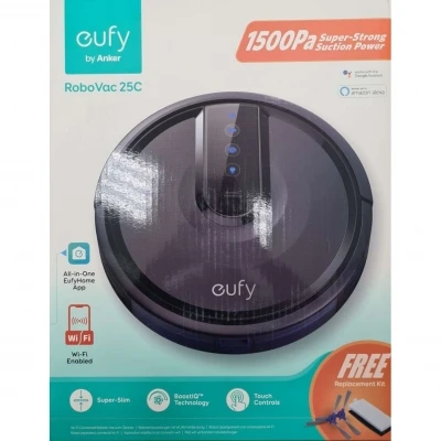 Робот-пылесос Anker Eufy RoboVac 25C (синий) / T2123311 | Бытовая техника