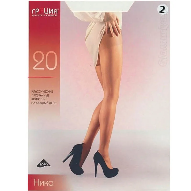 Колготки Ника 20 телесный 3р | Женская одежда