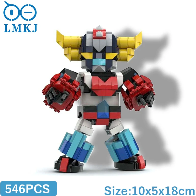 Конструктор MOC Robot с фигурками из аниме Золотой дорек высокотехнологичный фильма