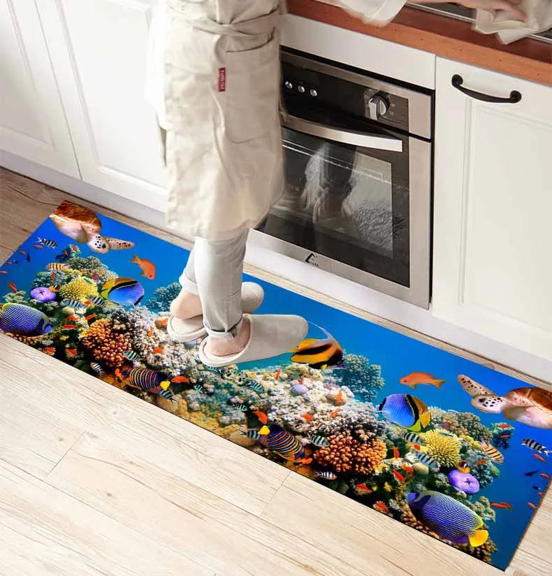 Еще синие аквариума свет в соответствии с обитателями моря 3d принт нескользящие