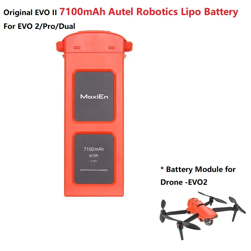 

Original EVO II 7100mAh Autel Robotics Lipo Battery For EVO 2/Pro/Dual HD Camera Drone RC Quadcopter Spare Parts Drone Battery