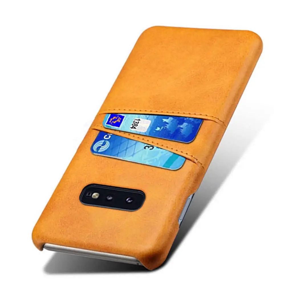 Luxury Leather Card Holder Phone Case For Samsung Galaxy S10 S10E Plus S9 S8 S7 Edge Note10 10 Pro Note9 8 Back Cover |