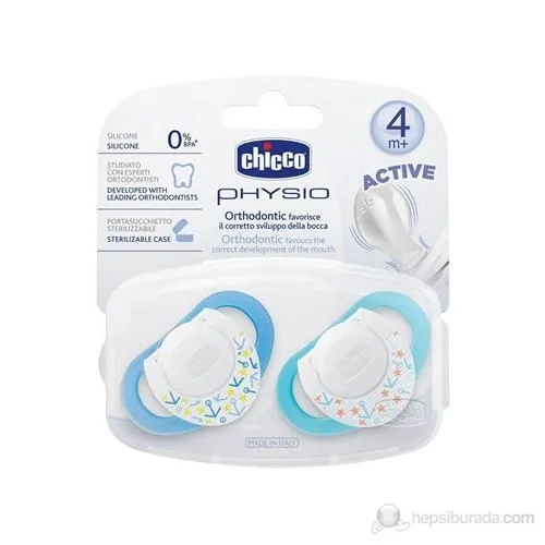 Chicco физиo силиконовая соска Мужская 4 месяца + 2 штуки|Соска-пустышка| |